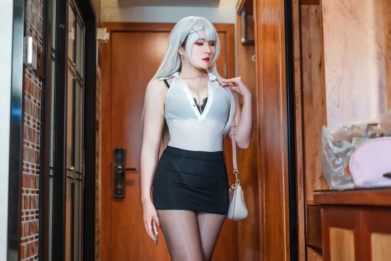 Natsuko夏夏子 - OL灰机杯-erohere3.webp